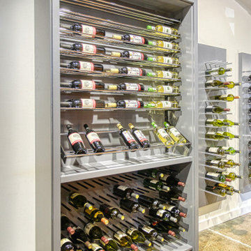 Vintage View Wine Racks in Glenview Haus Showroom