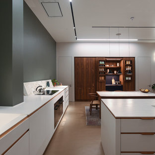 Jack Trench Kitchen Pantry in Walnut, Richlite & Copper