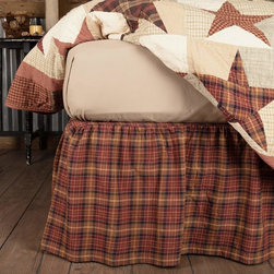 Mayflower Market - Abilene Star King Bed Skirt 78X80X16 - Bedskirts