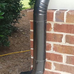 Black Gutter & Downspouts ( Half Round & K Style) - Products