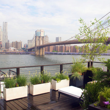 BROOKLYN HAS THE BEST ROOFTOP GARDEN VIEWS!