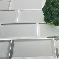 Reflections Glass Mirror Beveled Back Splash Wall Tile - Anaheim, CA - Wall And Floor Tile