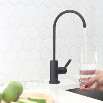 STYLISH Stainless Steel Drinking Water Faucet in Matte Black