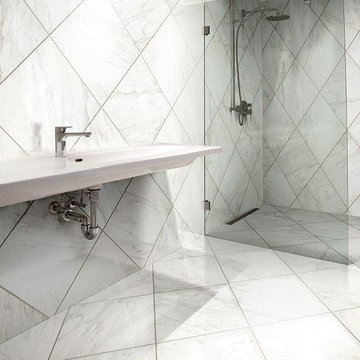 Marmol Venatino Porcelain Bathroom Tile
