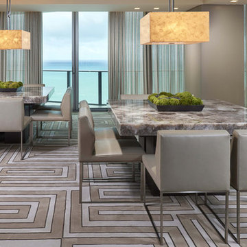 Decorating with Carpets: Dining Rooms