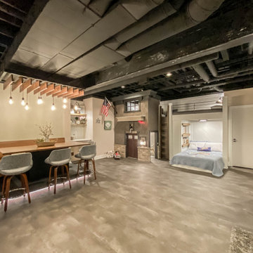Finished Basement Remodel  |  Naperville, IL