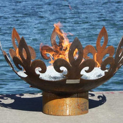 Fiery Fleur-de-Lis - Fire Pits
