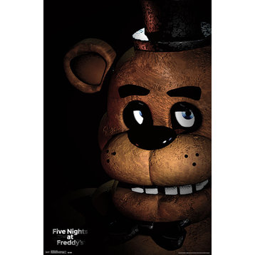Five Nights At Freddy's Freddy Poster, Premium Unframed