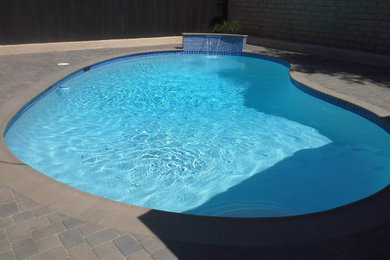 Inspiration for a pool remodel in Orange County