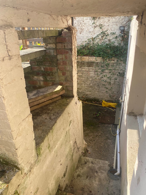 Outdoor steps to raised ground floor Houzz UK