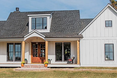 Inspiration for a country exterior home remodel in DC Metro