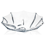 Godinger Silver - Cinzia Large Bowl, 13.5" - Fill up this lovely crystal bowl with your favorite delicacies, goodies or dips and it will showcase the items beautifully. You can also use this bowl for bouquet displays, roses or potpourri. Its unique design will command attention wherever it is displayed.
