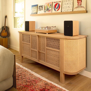 Custom Solid Rift White Oak Sideboard