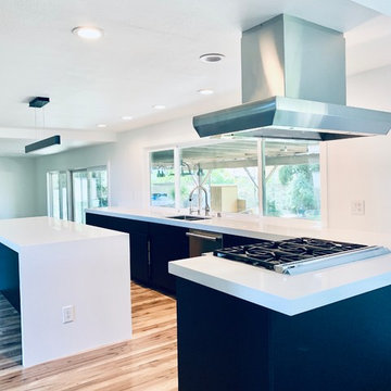 Matte Black Kitchen..