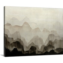 Contemporary Prints And Posters "Distant Vistas" Gallery-Wrapped Canvas Print, 20"x16"