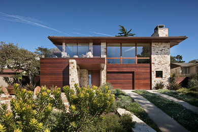 Beach style exterior home photo in Other
