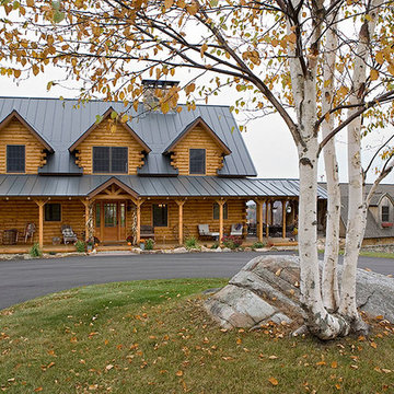 Log Homes & Cabins - Coventry Log Homes - The Athens