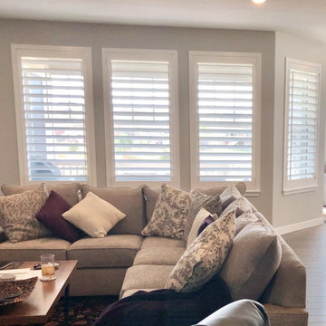 "Clear view Invisiline" Plantation Shutter applications