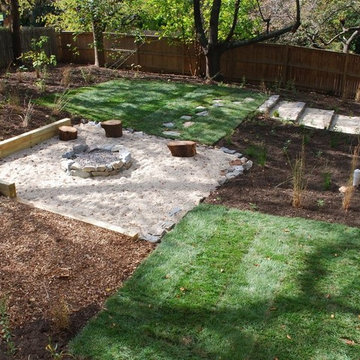 Backyard Hardscaping & Native Planting