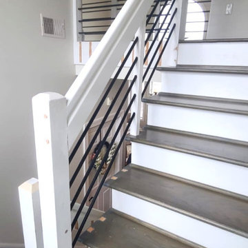 Baluster Replacement - Modern Horizontal Bars