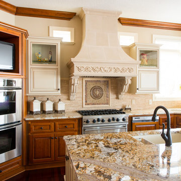 Le Petite Cast Stone Kitchen Range Hood