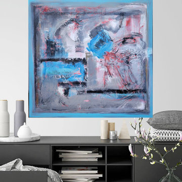 Proposed Art Placement- Art for Sale- 36" x36" original painting