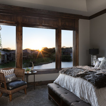 Award-Winning Modern Rustic Model Home