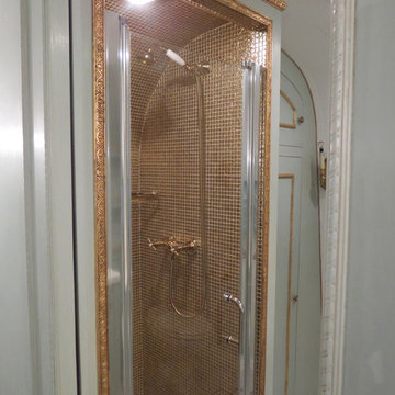 Marie Antoinette style vintage trailer restoration