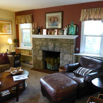 Colorful Cottage Living Room