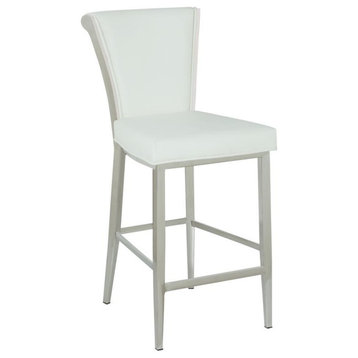 Contemporary Flare Back Counter Stool