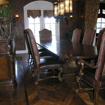 Hand Scraped Character Hickory Show Home