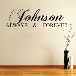 "Customize" Wall Quotes-37j - Wall Decals