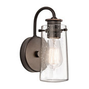 Wall Sconce 1-Light, Olde Bronze