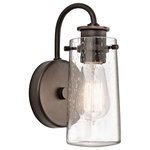 Kichler Lighting - Kichler Lighting 45457OZ Braelyn - One Light Wall Bracket - Theme: Lodge/Country/RusticSocket Type: MED* Number of Bulbs: 1*Wattage: 60W* BulbType: S21* Bulb Included: No