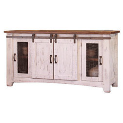 Farmhouse Entertainment Centers And Tv Stands by san carlos imports llc