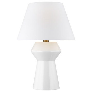 Chapman & Myers Abaco 1-LT Table Lamp CT1061ARCBBS1 - White