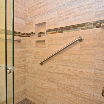 Modern Tub-to-Shower Conversion // Bradenton