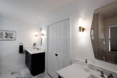 Bathroom - modern bathroom idea in Baltimore