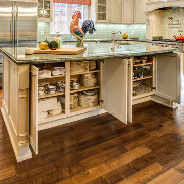 Traditional Country Kitchen,  Designed By Kathy Smith