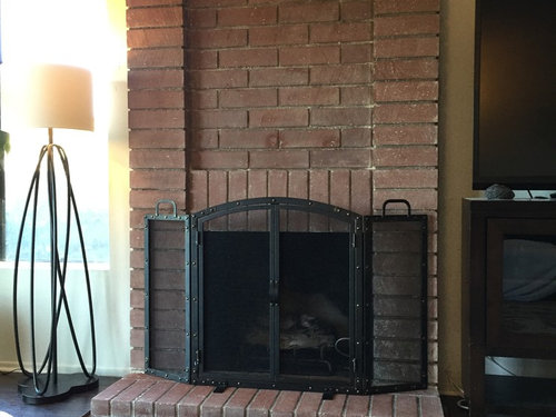 Brick Fireplace To Seal Enhance Or Not, How To Seal Around A Brick Fireplace
