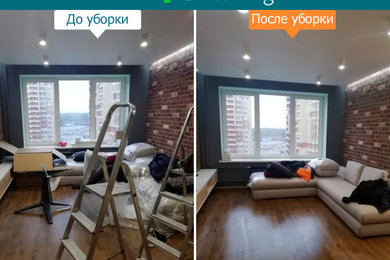 Уборка квартиры после ремонта, ул. Лунная