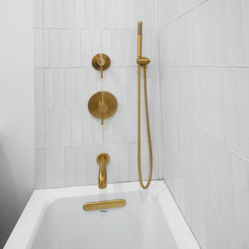 Arlington VA Home Renovation: Modern Kitchen and Bathroom Reconfiguration
