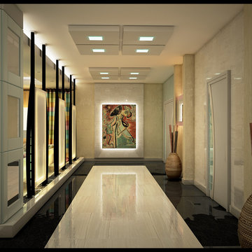 modern home reception