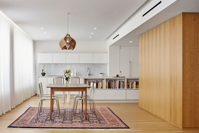 This is an example of a modern kitchen.