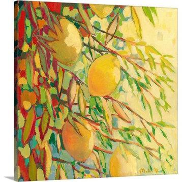 Four Lemons Wrapped Canvas Art Print, 20"x20"x1.5"