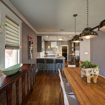 Before and After Kitchen -- Midtown Memhpis