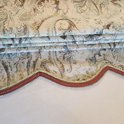 Flat and Hobbled Roman Shades - Products