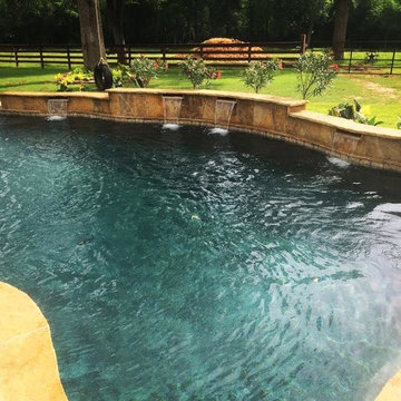 Raised Beam Wall Pools