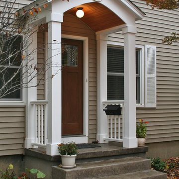 Beadboard Covered Front Porch