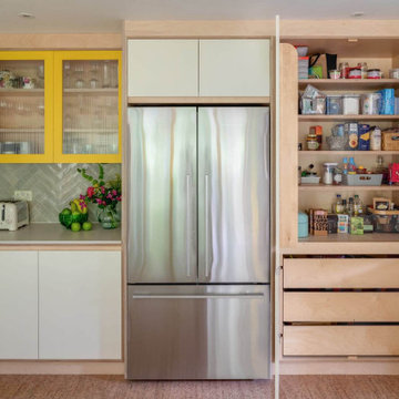 Retro Plywood Kitchen